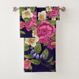 Elegante acuarela floral decorativa llamativa