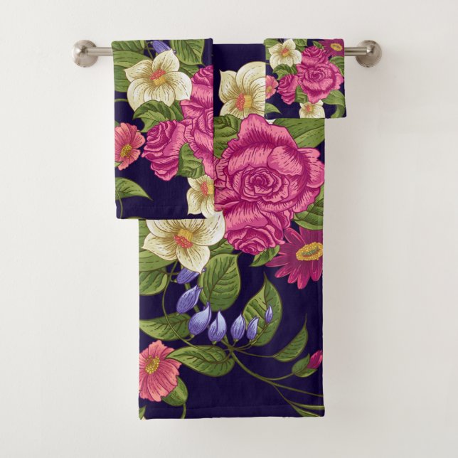 Elegante acuarela floral decorativa llamativa (In situ)