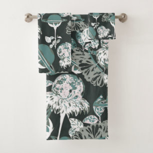 Elegante acuarela floral decorativa llamativa