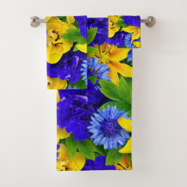 Elegante acuarela floral decorativa llamativa