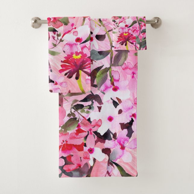 Elegante acuarela floral decorativa llamativa (In situ)