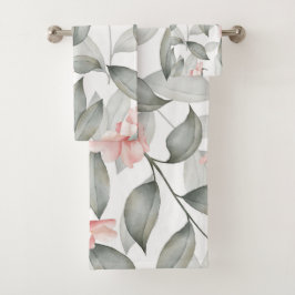 Elegante acuarela floral decorativa llamativa