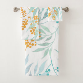 Elegante acuarela floral decorativa llamativa