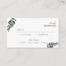 Elegante acuarela Invitaciones de Boda de Lujo