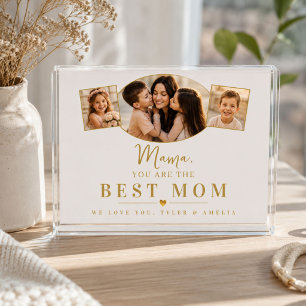 Elegante Álbum de Fotos del Día de la Madre Mejor