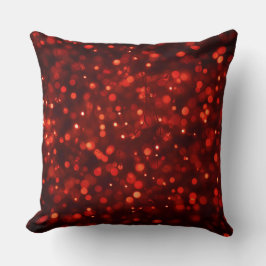 Elegante almohada acuarela de árbol de Navidad