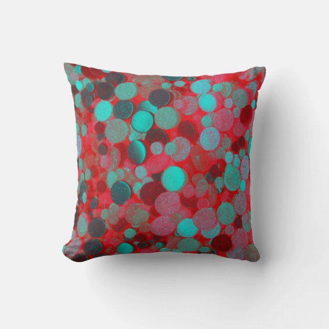 Elegante almohada con diseño abstracto moderno (Anverso)