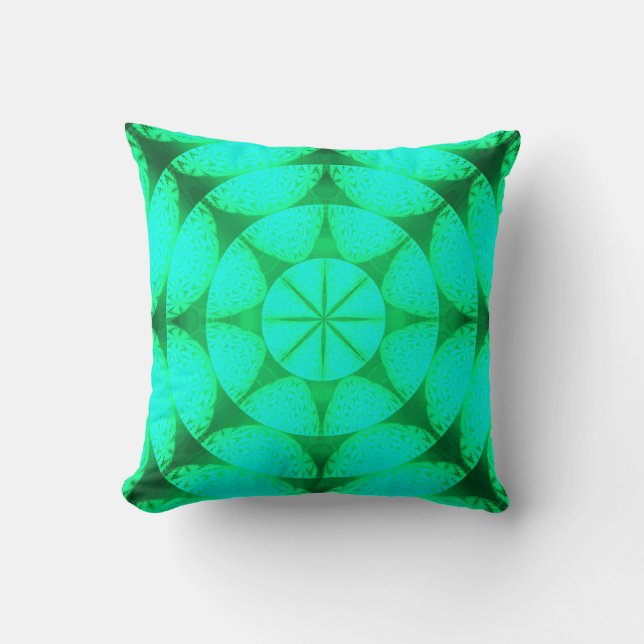 Elegante almohada con diseño abstracto moderno (Anverso)
