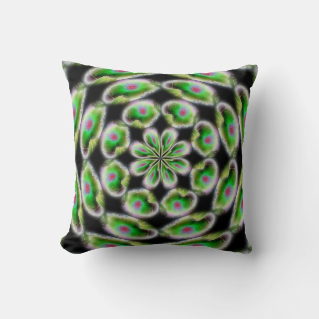 Elegante almohada con diseño abstracto moderno (Anverso)