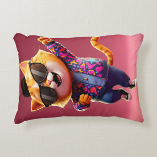 ✨ elegante almohada de acento gato - Hogar diverti