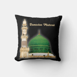 Elegante almohada de decoración negra