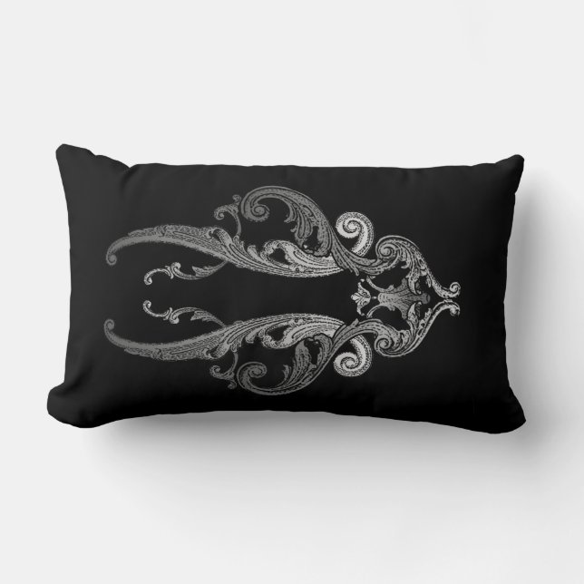 Elegante almohada de diseño de Gótico ornado (vers (Anverso)