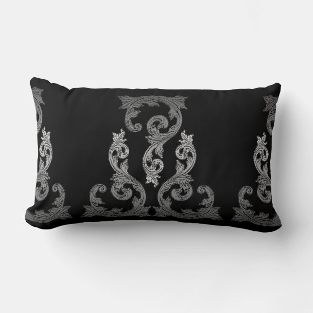 Elegante almohada de diseño de Gótico Ornate (Anverso)