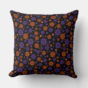 Elegante almohada de empuje diseñada en azul