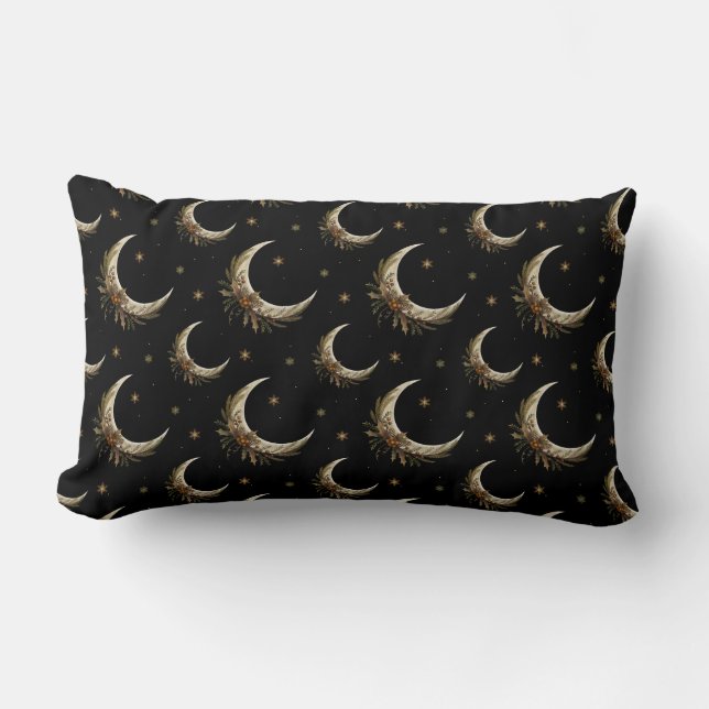 Elegante almohada de luna creciente (Anverso)