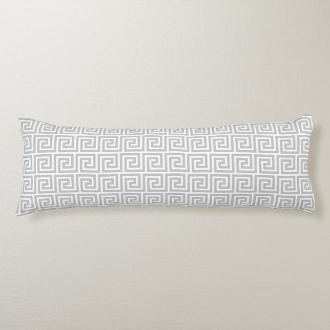 Elegante almohada de motivos griegos y griegos bla (Anverso)