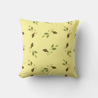 Elegante almohada floral decorativa