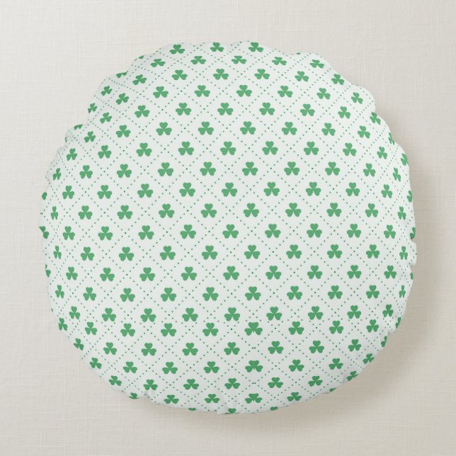Elegante almohada redondeada de acento de impresió (Anverso)