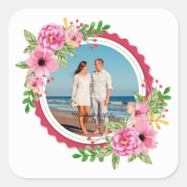 Elegante Añadir su propio sellado de Pegatina de B