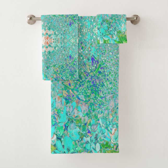 Elegante Aqua y Green Limelight Hydrangea Detail (In situ)