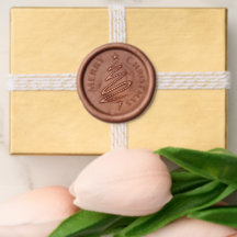 Elegante árbol de Navidad con texto Personalizado