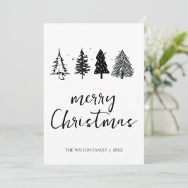 Elegante árbol de Navidad Minimalista