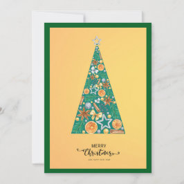 Elegante árbol de navidad Minimalista moderno