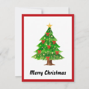 Elegante árbol de navidad Minimalista moderno