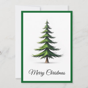 Elegante árbol de navidad Minimalista moderno