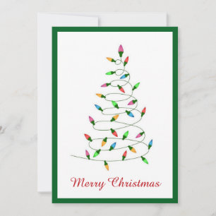 Elegante árbol de navidad Minimalista moderno