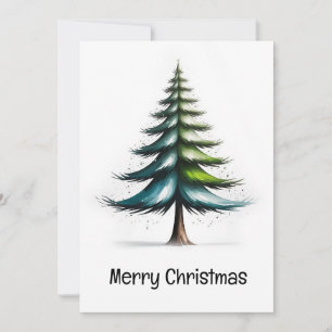 Elegante árbol de navidad Minimalista moderno