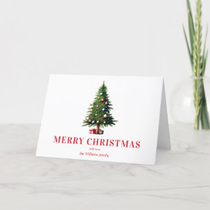 Elegante árbol de Navidad moderno