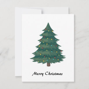 Elegante árbol de Navidad moderno y trendy sin fot