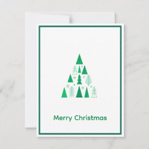 Elegante árbol moderno no fotográfico de Navidad