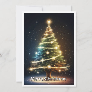Elegante árbol moderno no fotográfico de Navidad