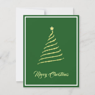 Elegante árbol moderno no fotográfico de Navidad