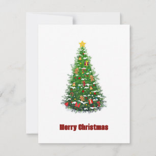Elegante árbol moderno no fotográfico de Navidad
