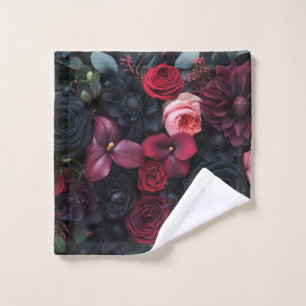 Elegante Arreglo Floral Oscuro Con Rosas