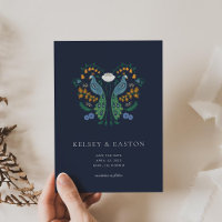 Elegante Art Deco Guardar la tarjeta de fecha con 