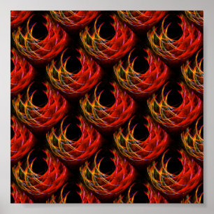 Elegante Arte Abstracto Moderno Boho Patrón #503