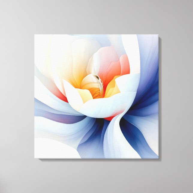 Elegante arte floral texturado (Anverso)