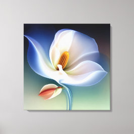 Elegante arte floral texturado