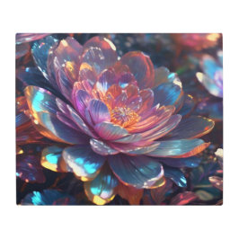 Elegante arte mural Metalizado