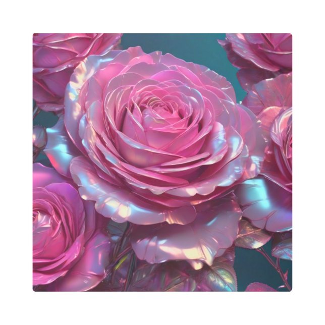 Elegante arte mural Metalizado (Anverso)