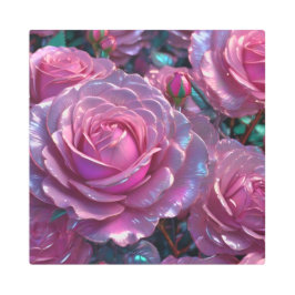 Elegante arte mural Metalizado