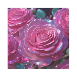 Elegante arte mural Metalizado