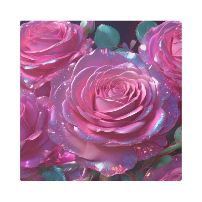 Elegante arte mural Metalizado (Anverso)