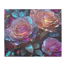 Elegante arte mural Metalizado