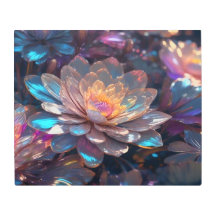 Elegante arte mural Metalizado