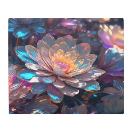 Elegante arte mural Metalizado